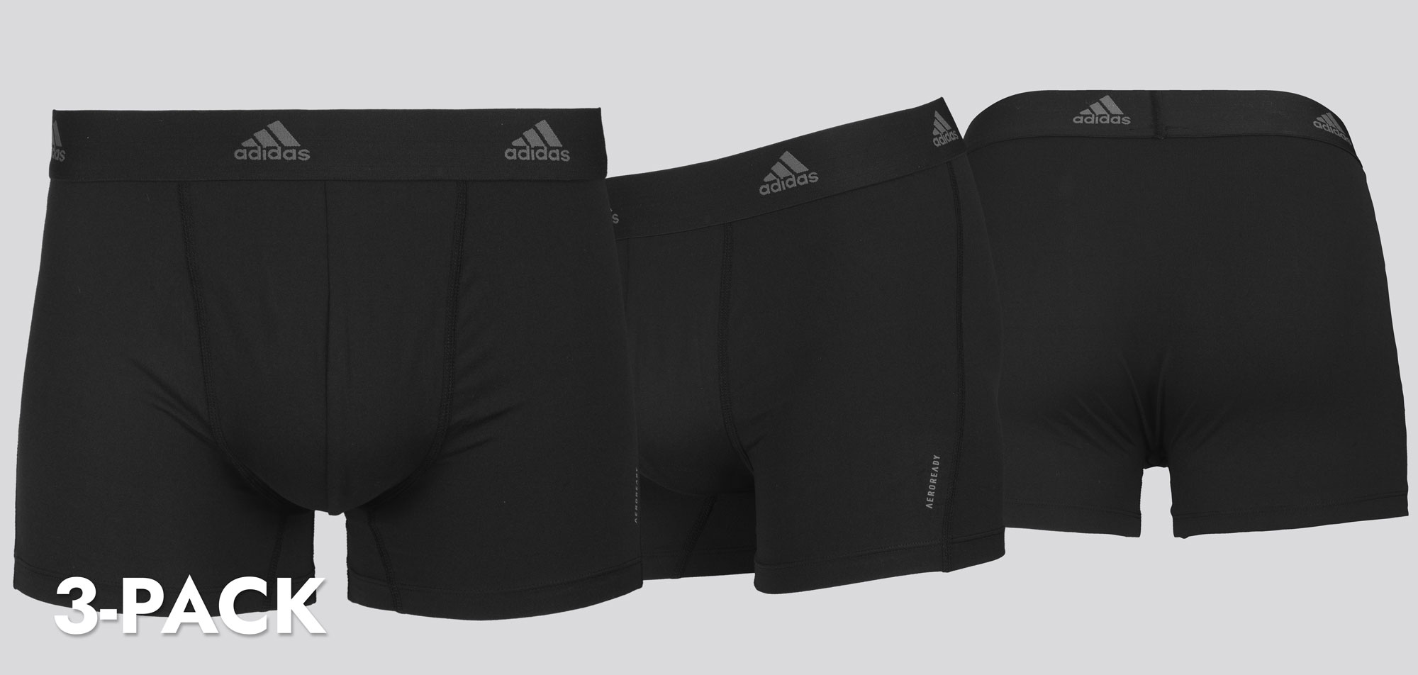 Adidas Trunk 3-Pack 4A3M02 Active Micro Flex Eco - Yourunderwearstore