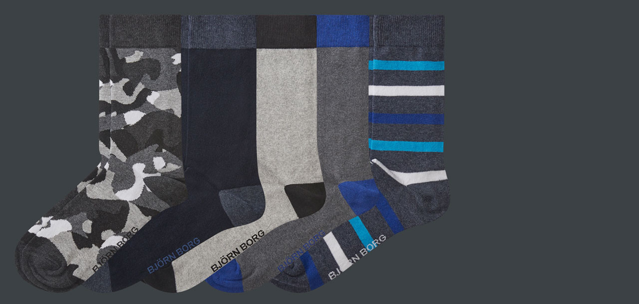 Bjorn Borg Essential Socks 5-Pack 1069,
