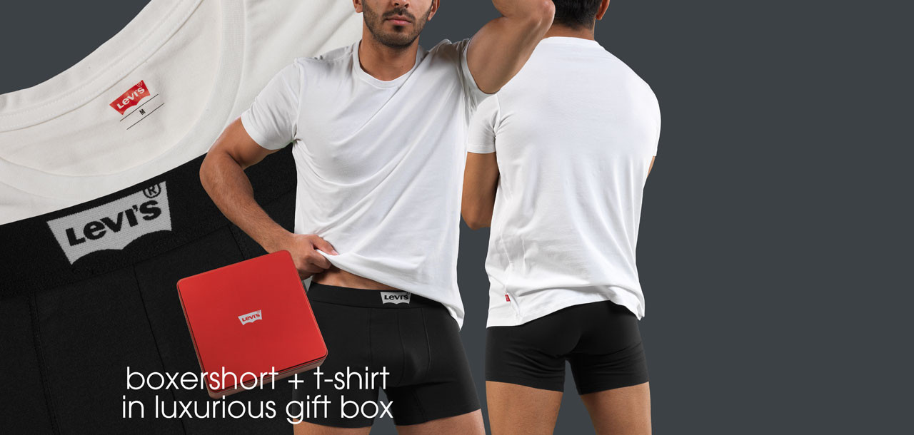 Levi's T-Shirt & Boxershort Giftbox 200SF,