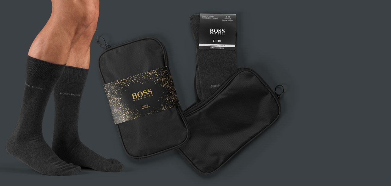 Boss Giftset Bag Socks 2-Pack 286,