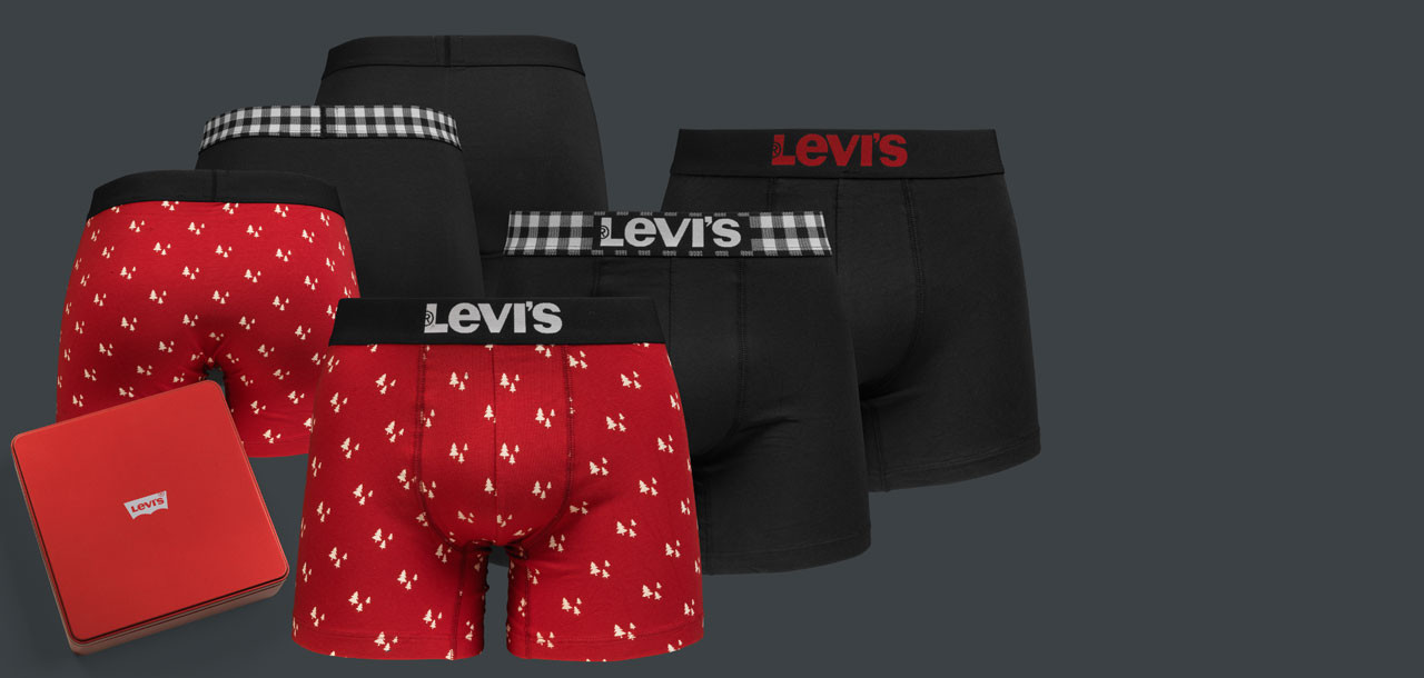 Levi's Boxershort 3-Pack Christmas Giftbox 200SF