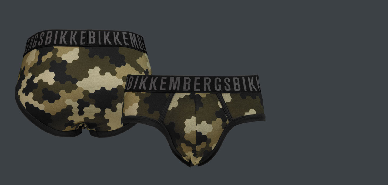 Bikkembergs Camouflage Slip 3054,