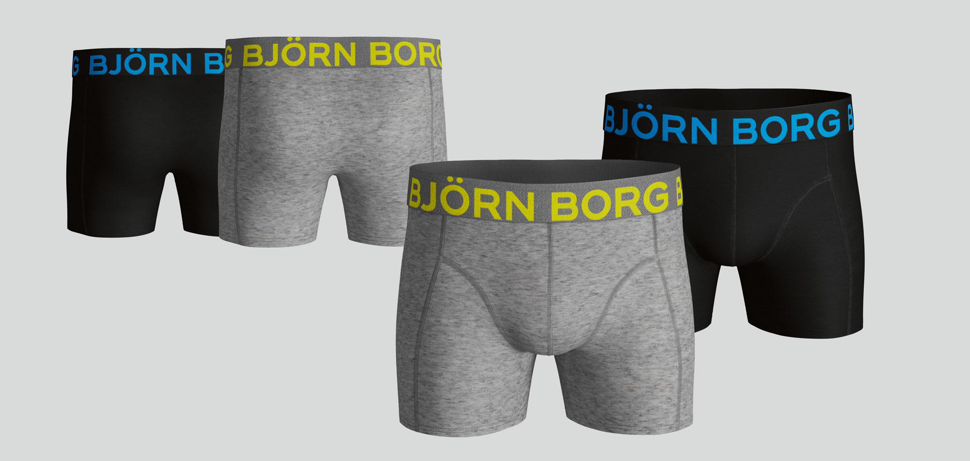 Bjorn Borg Neon Noos Boxershort 2-Pack 1216,