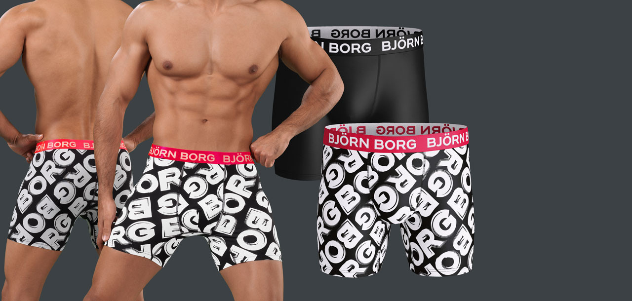 Bjorn Borg Fast Name Boxershort 2-Pack 1175,