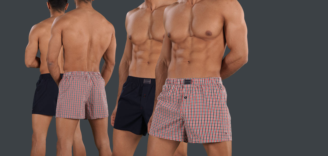 Tommy Hilfiger Check Woven Boxershort 2-Pack 229,