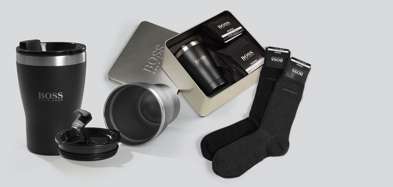 Boss RS Mug & Socks 2-Pack GiftSet 230,