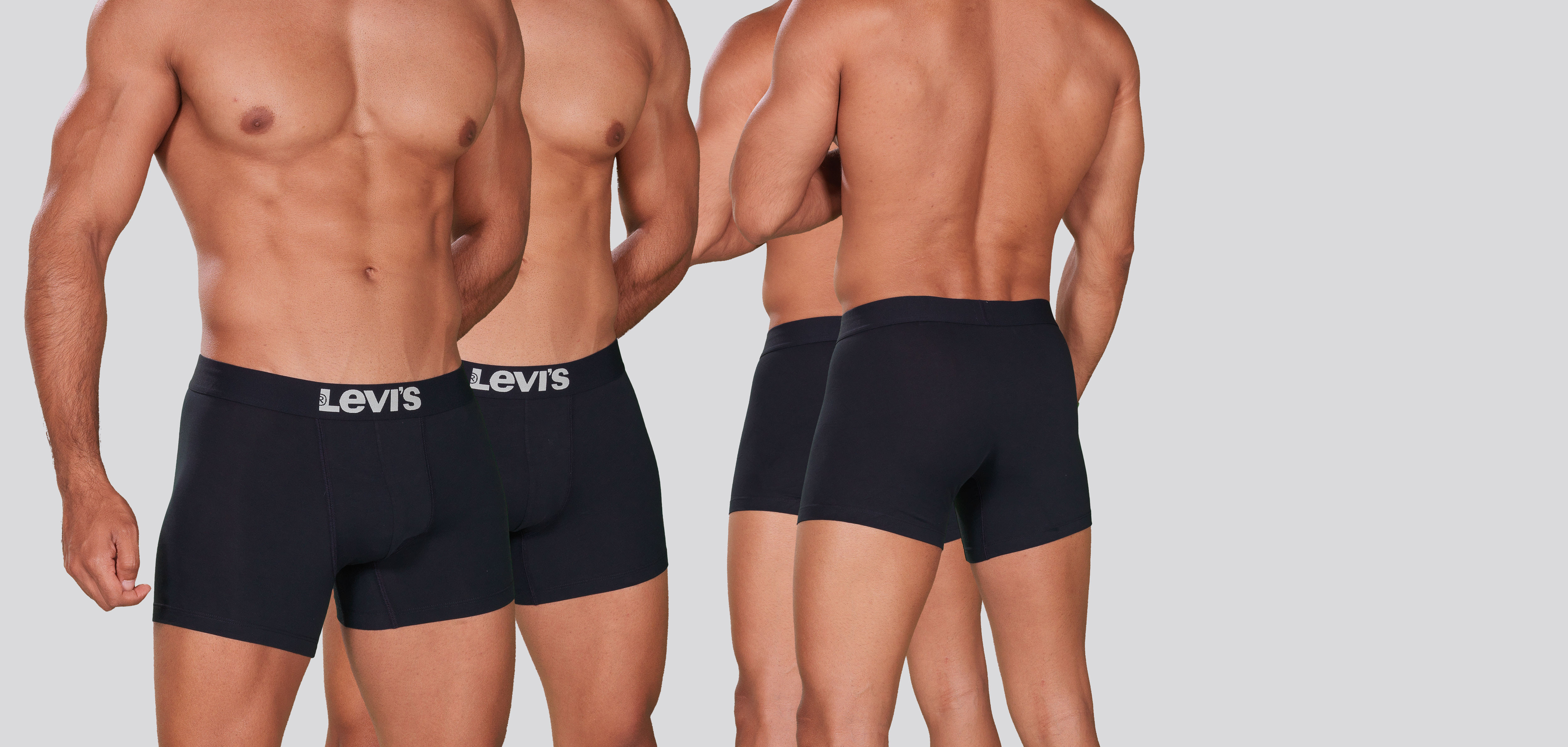 Levi_s Solid Basic Boxer Brief 2-Pack 1001,