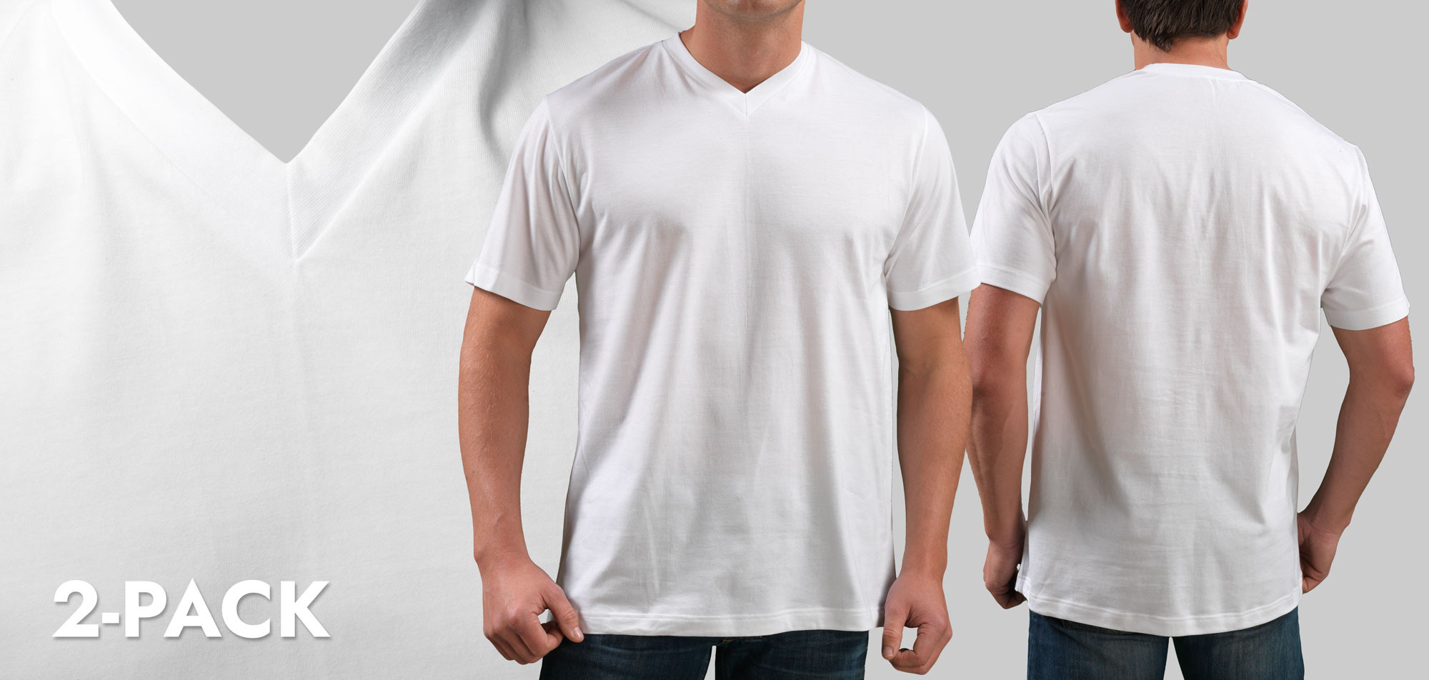 Schiesser American V-Neck T-Shirt 2-Pack 151,