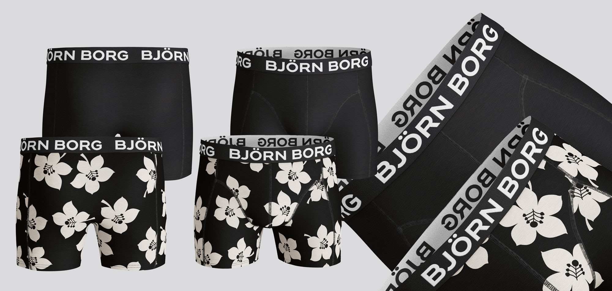 Bjorn Borg Graphic Floral Sammy Boxershort 2-Pack 1067,