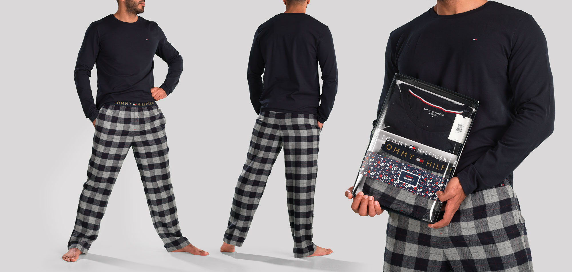 Tommy Hilfiger Flannel Pyjama Set 976,