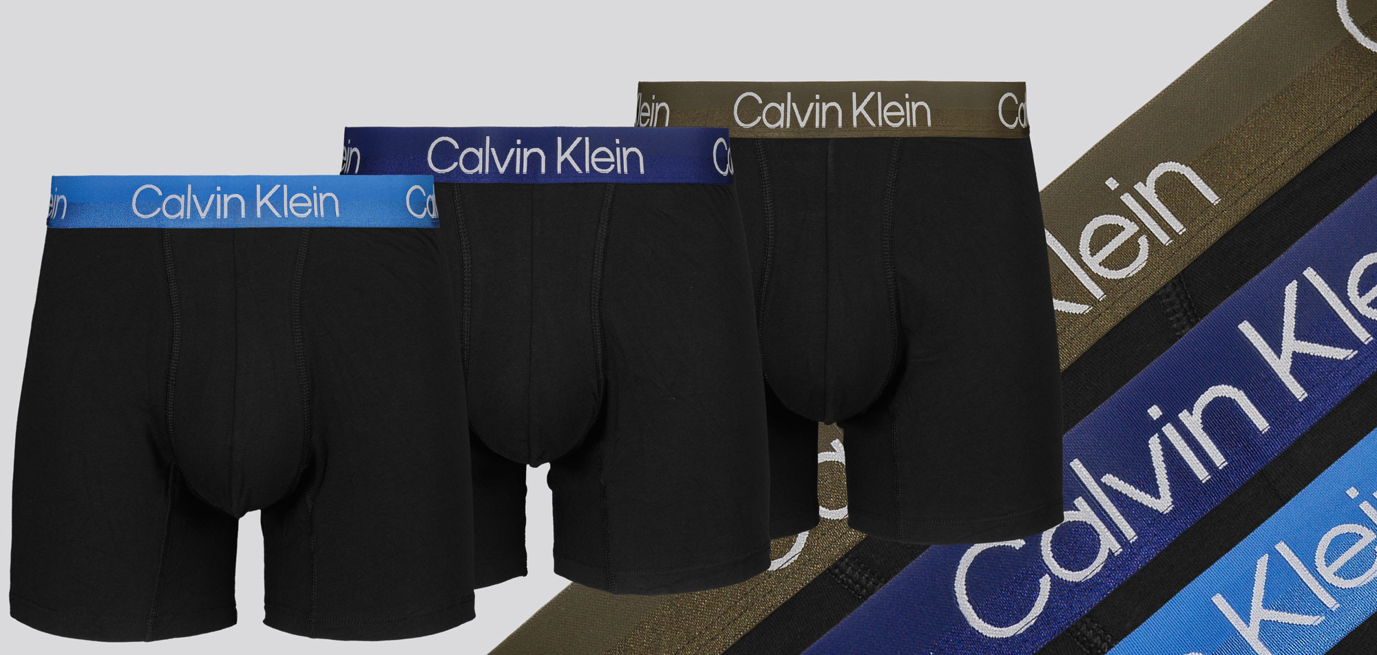 Calvin Klein Modern Structure Boxer Brief 3-Pack NB2971A,