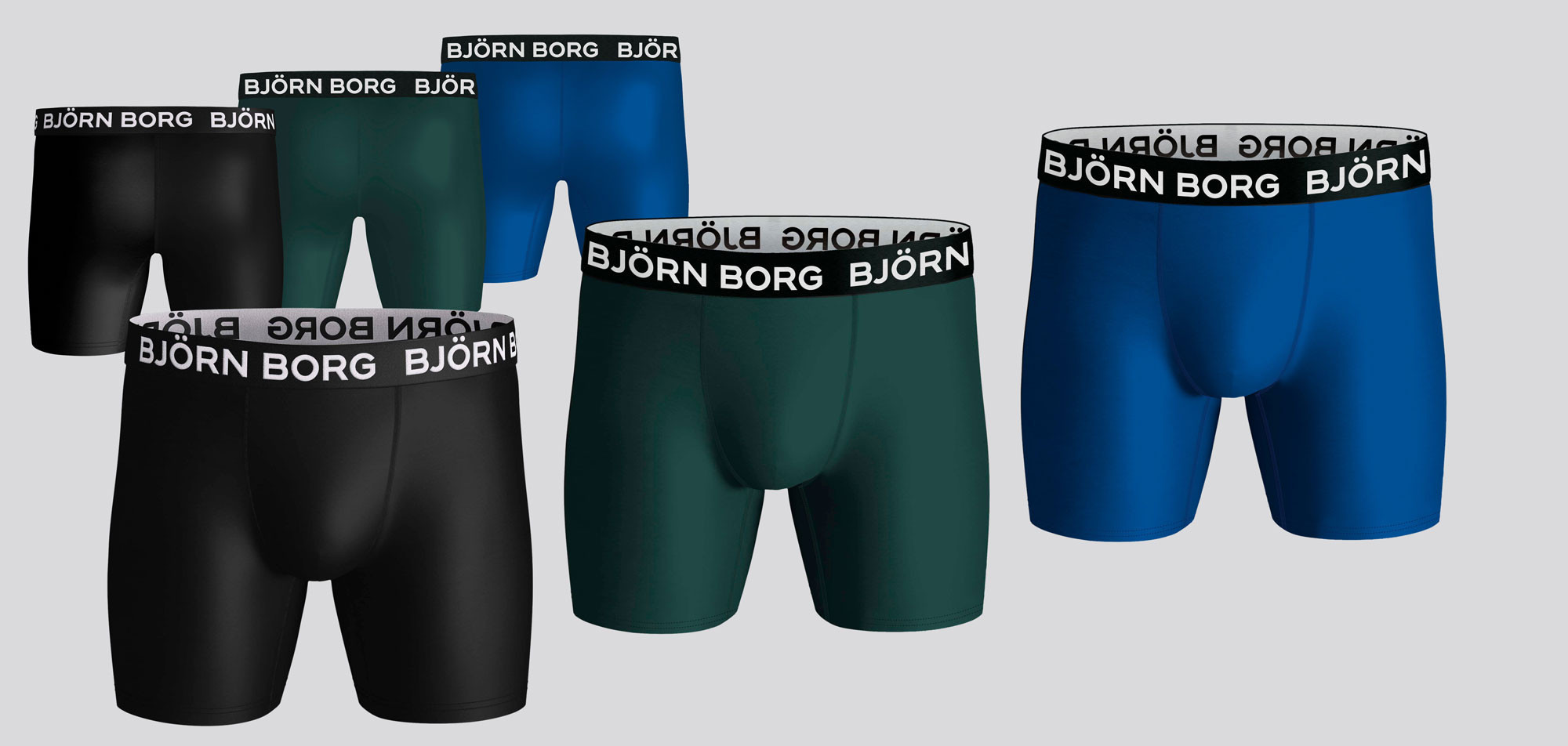 Bjorn Borg Performance Boxershort 3-Pack 1003,