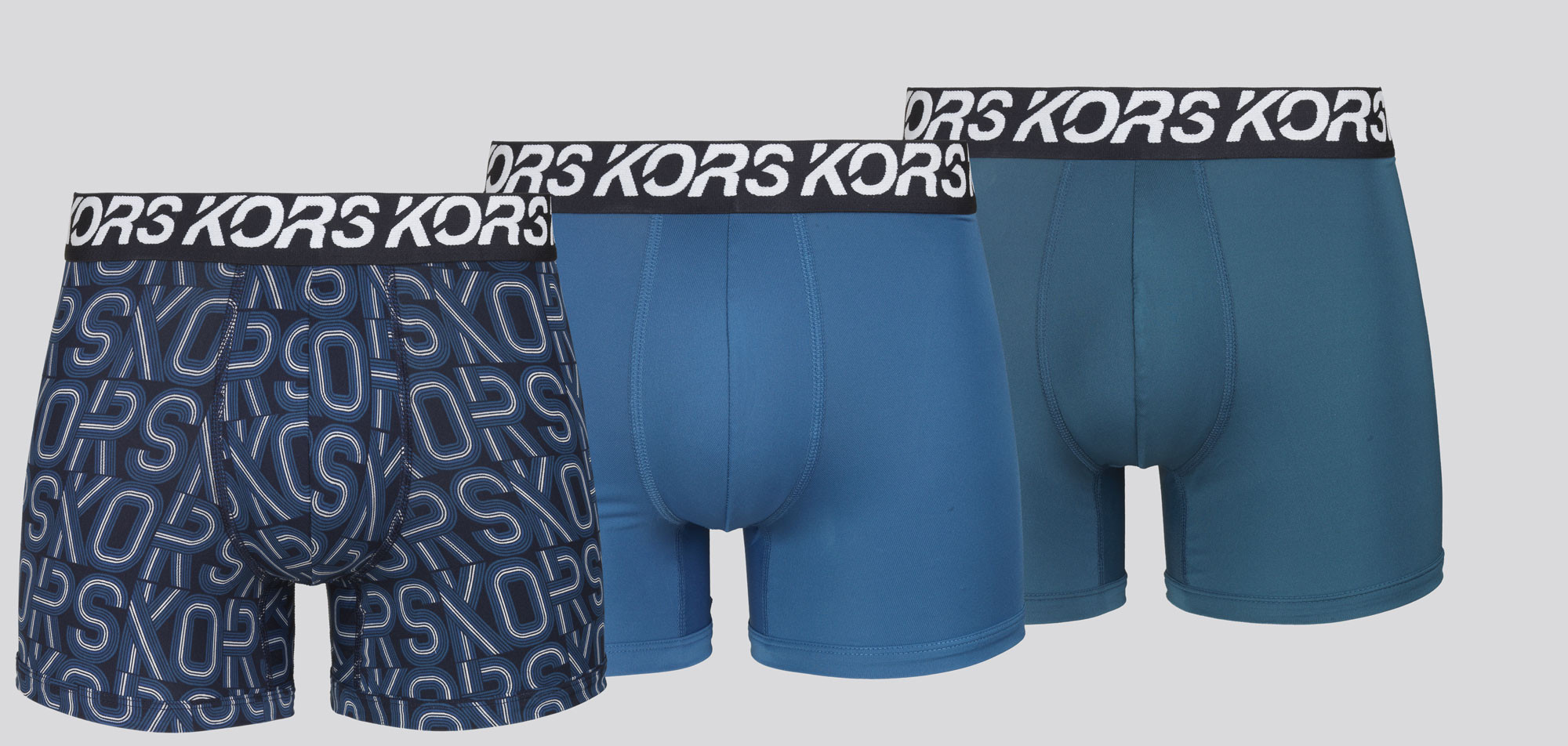 Michael Kors Sport Poly Boxer Brief 3-Pack 803 Lagoon,