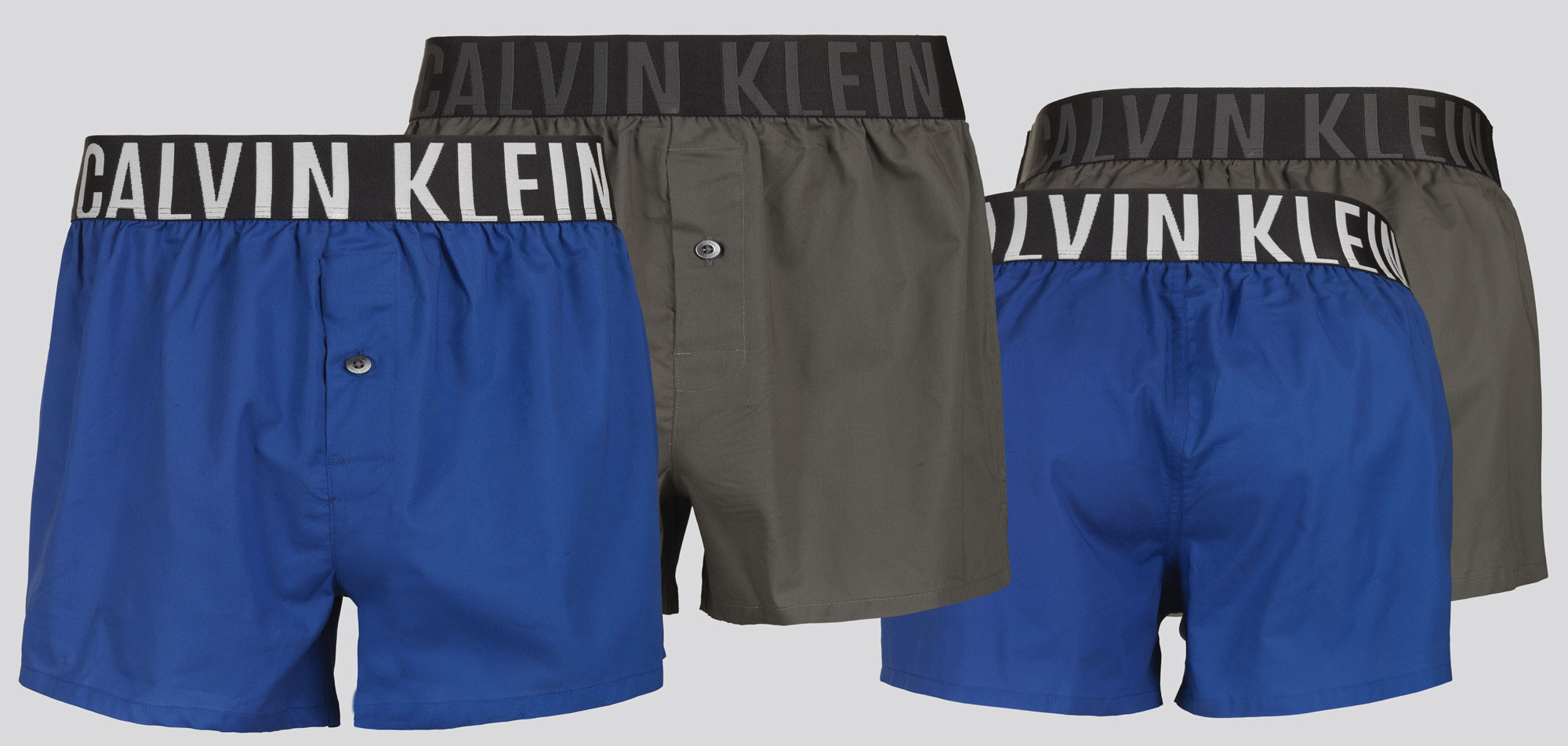 Calvin Klein Slim Fit Boxer 2-Pack NB2637A Intense Power,