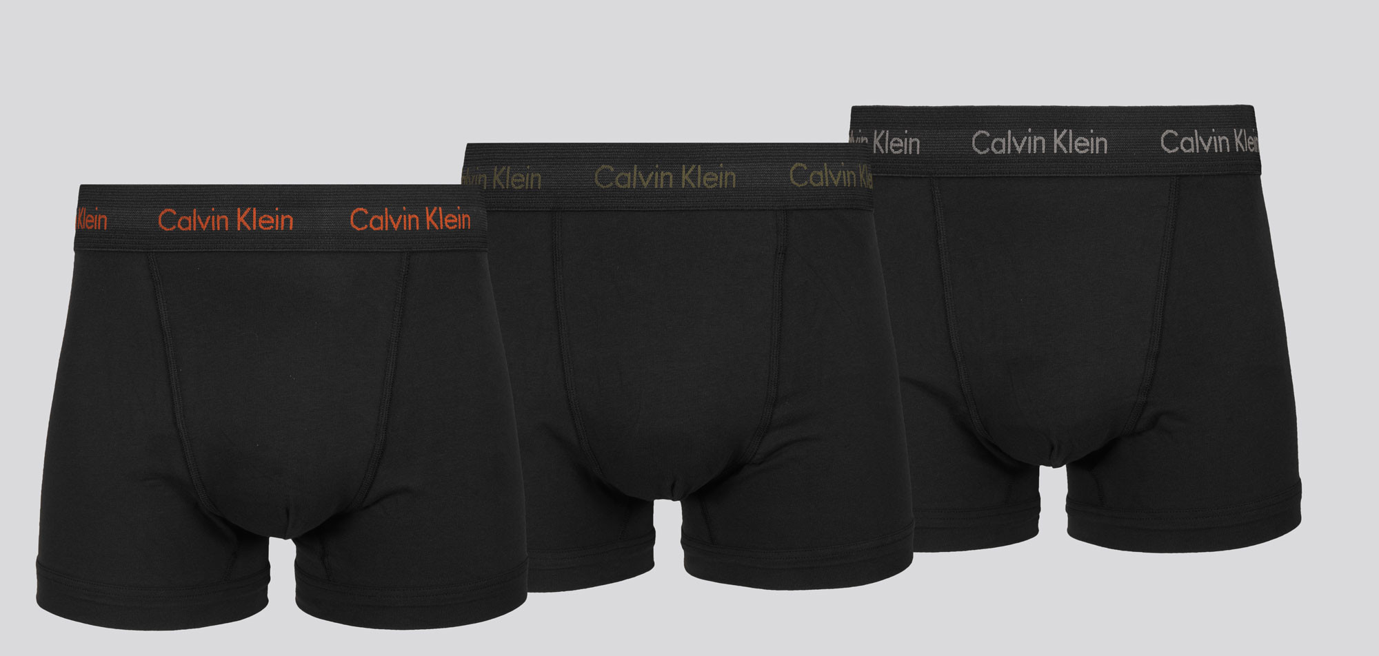 Calvin Klein Trunk 3-Pack U2662G Cotton Stretch,