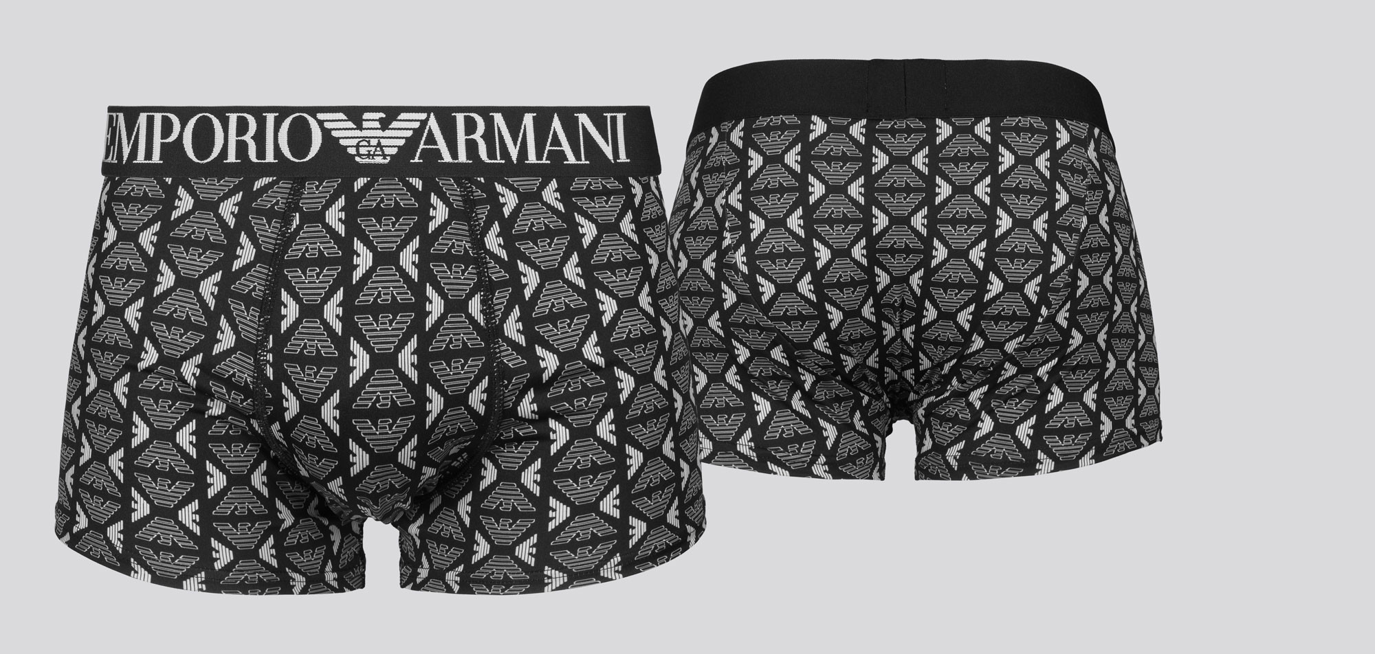 Emporio Armani Trunk Microfiber 3R535 Recycled Fabric,