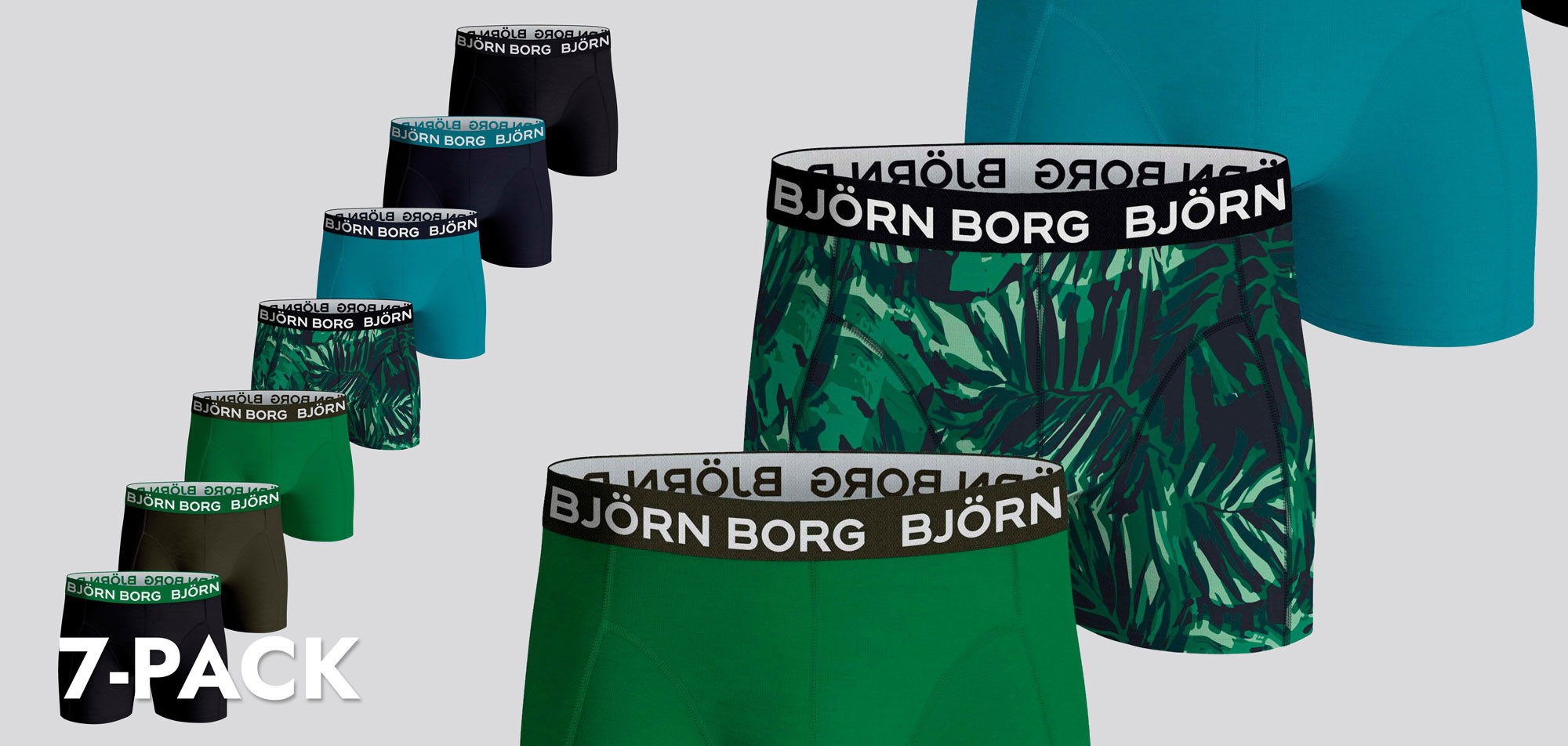 Bjorn Borg Boxershort 7-Pack 715 Cotton Stretch,