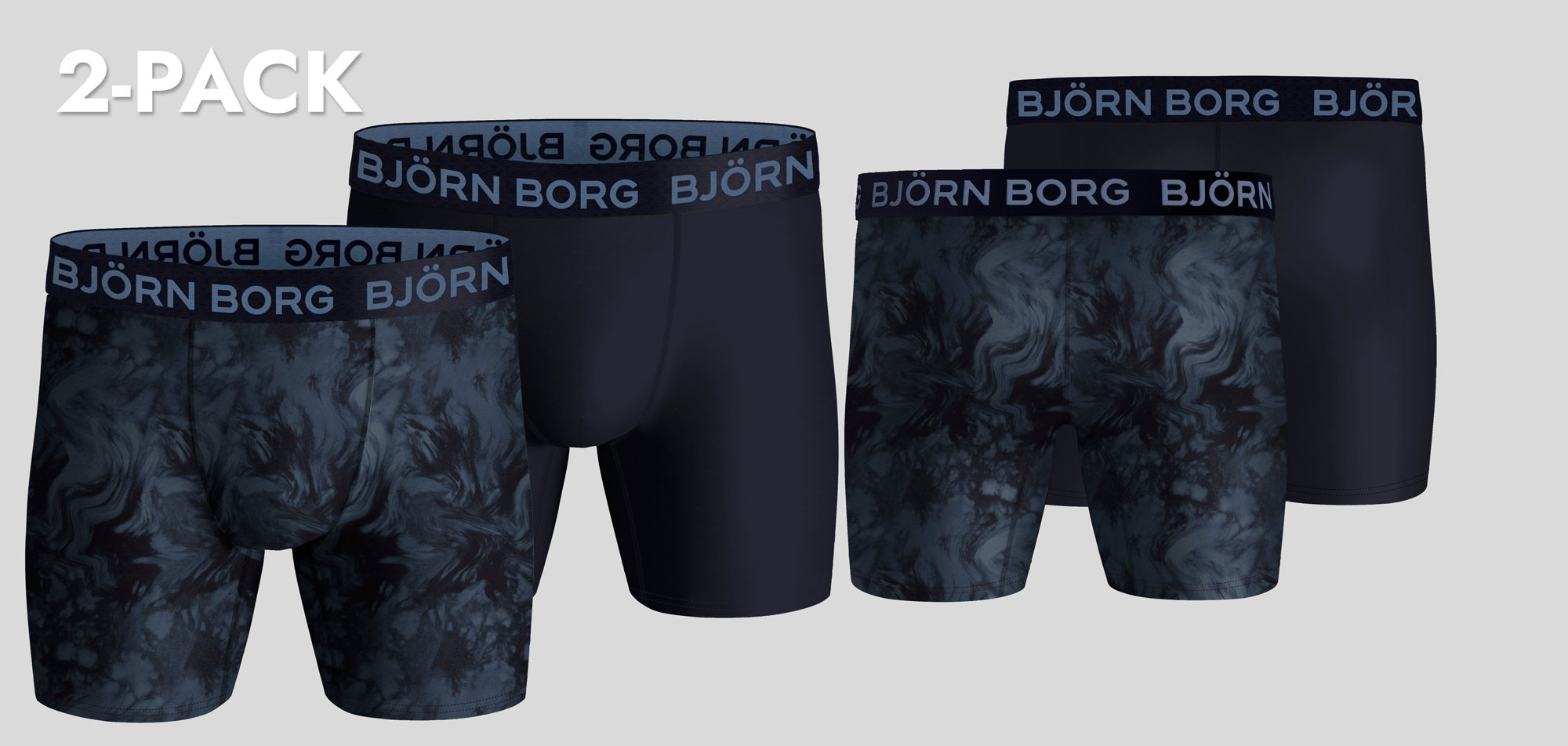 Bjorn Borg Boxershort 2-Pack 101 Performance MP003,