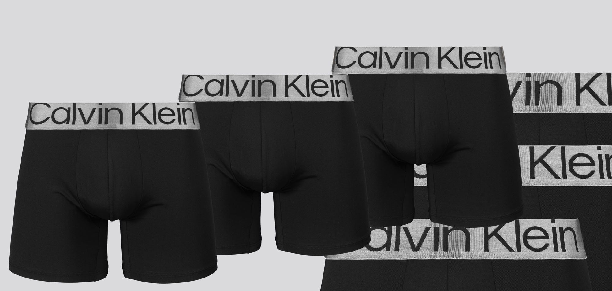 Calvin Klein Boxer Brief 3-Pack NB3075A Reconsidered Steel,