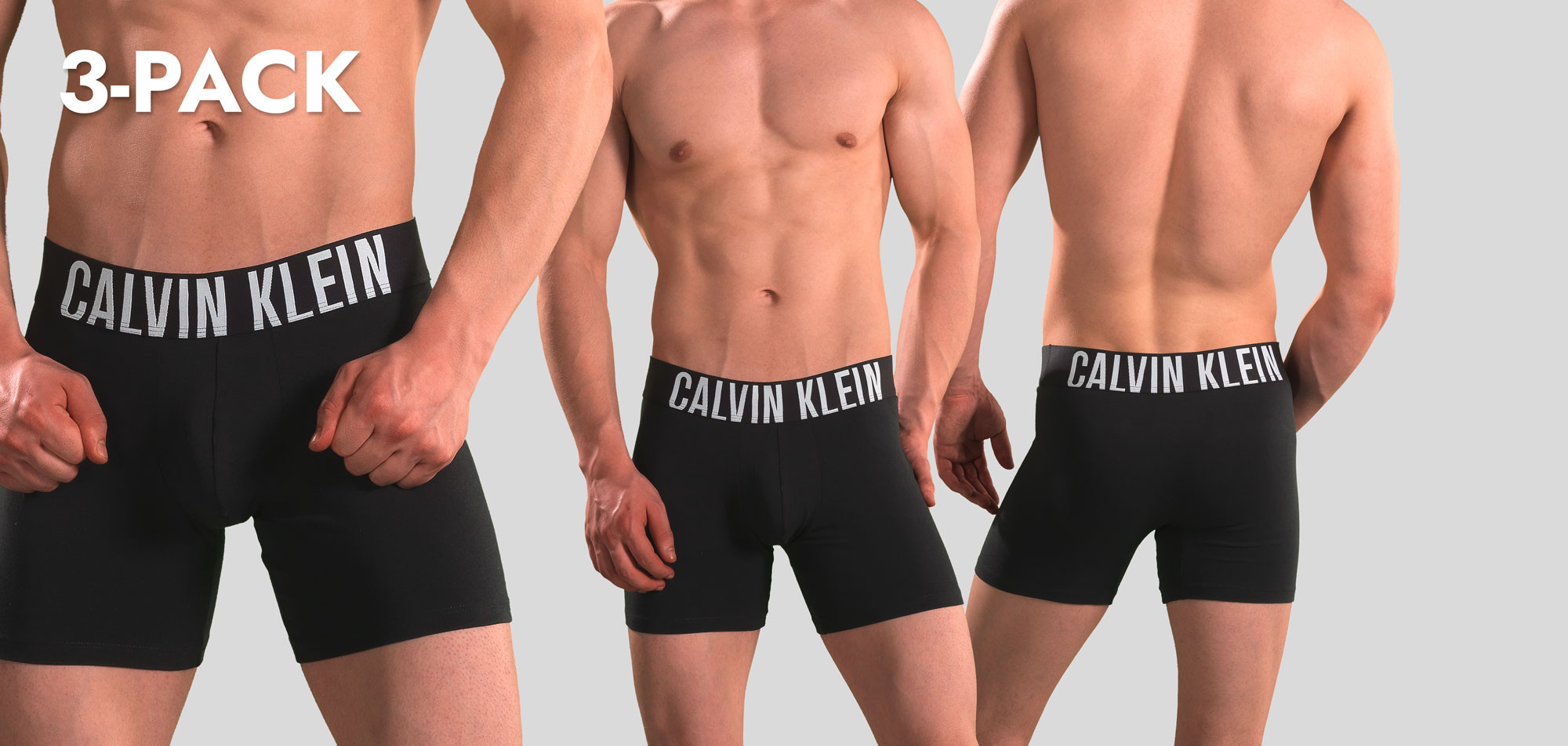 Calvin Klein Boxer Brief 3-Pack NB3609A Intense Power,